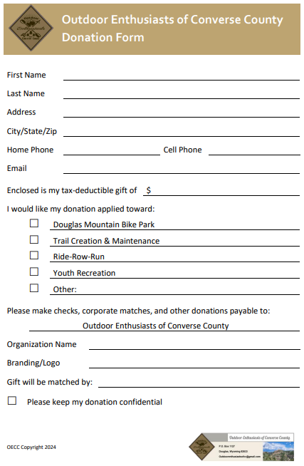 OECC Donation Form